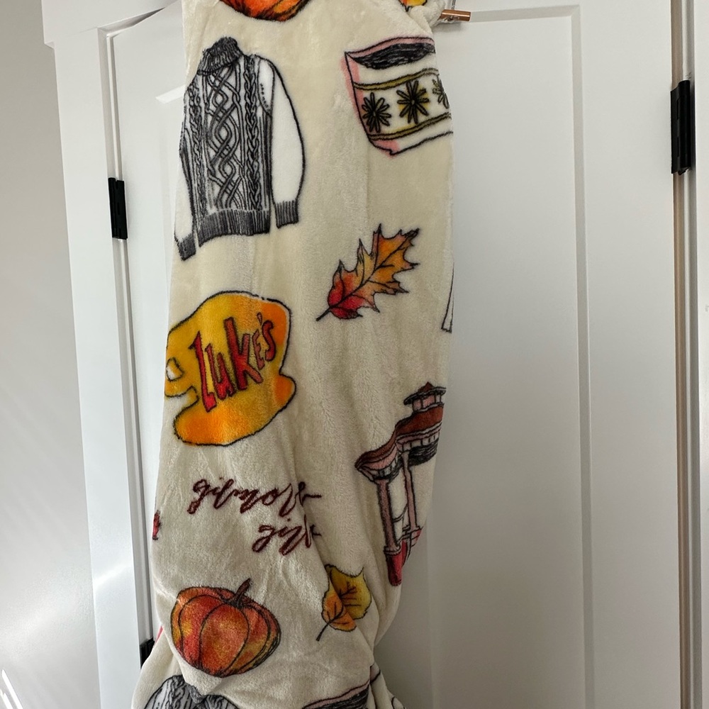 Gilmore Girls Fall blanket